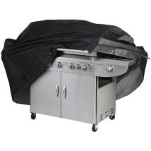 Housse Barbecue Couverture De Barbecue Bâche De Protection Bbq Anti-uv Anti-l'eau Anti-l'humidité Avec Sac De Rangement Noir Pour Weber, Holland (145 