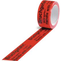 Transpak - Strecken - Warnklebeband Rouge Buchgefahr Strecke (par 36)