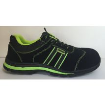 Zapato Serraje Negro/verde S1p Sra T-46 Ferko Zf140-50vf/46
