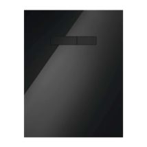 Placa De Empuje Tecelux Con Funcionamiento Manual, Cumplimiento: Cristal Negro, Teclas Negras - 9650005