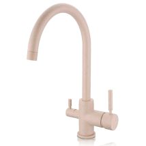 Grifo Osmosis Inversa 3 Vías Moderno Lineas Curvas Serie Mercurio Beige