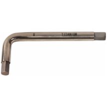 Titanplus Winkelstiftschlüssel Innensechskant,3mm, 63mm Lang