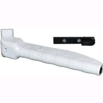 Chiudiporta A Molla Mod. Spir Alluminio Colore Bianco Per Porte Fino A 70/80 Kg