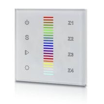 Interruttore Tattile Rgb 12-24v-dc (4 Zone) Dali Rgb Touch Color
