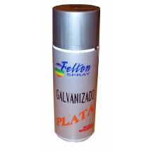 Fplus Pintura Spray 400ml Galvanizado Plata F-1410 , Pintura Spray 400ml Galvanizado Plata F-1410
