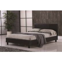 Furniturestop – Brown Memory Foam Mattress 4ft6 – Single Bed