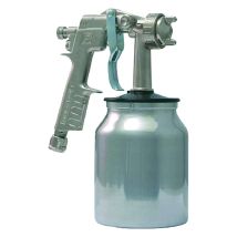 Airbrush X Malerei – Düse 1,5 mm – 1000cc Aluminium-Unterbecher – Nylon-Saugrohr – Spritzpistole 11/A