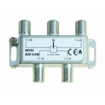 Distributeur DM04B – Adaptateur et connecteur pour câble courant faible – Type de port connectique, Quantité par pack, Tension électrique – Wisi