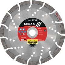 Disco Diamantato Shoxx Bx13 D. 180 Mm Perforazione Di 22,23 Mm Saldata Al