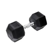 Hex Hantel 225 kg – Gummibeschichtung – Sechseckige Enden – Verschleißfest
