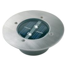 Foco Solar Redondo 0,12 W Plateado 5000.197 Ranex