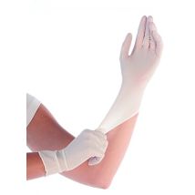 Synthétique Distributeur De Gants Elastic, Non Poudrés, 24 Cm, Blanc, 10 X 100 Pièces Franz Mensch 26851