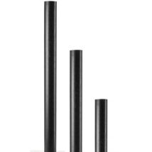 Palo per recinzione in policarbonato – 50024 – Diametro 60 mm, Altezza 80 cm, Colore nero – Acrilux