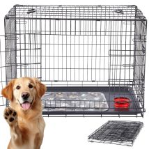 Gabbia Per Cani Xl Cassa Per Cani Box Per Il Trasporto Di Cani - Arebos
