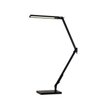 Lámpara De Mesa Led 'antisa' En Negro Plástico - Lindby