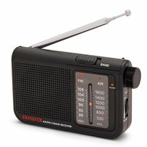 Radio Portátil Aiwa Rs-55bk/ Negra