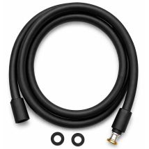 Pollini Acqua Design - Pvc Flexible 200 Cm En Color Negro Mate Fle200no Negro Mate