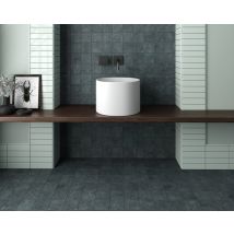 Carrelage mural uni – Grès cérame – STAGE Denim – 10x10 – NAIS