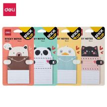 Selbstklebendes Notizbuch 76x101mm 15k Deli-mix