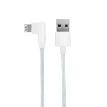Cavo Lightning Mfi A Gomito / Usb-a 1 M - Bianco - Mooov