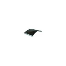 Pérgola de aluminio blanca 90x140 cm – Policarbonato alveolar bronce – Carga máxima 10 kg