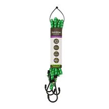 Turbocar - Tendeurs De Fixation, Cordes Pour Tente - Lot De 2 Tendeurs Élastique Avec Crochets 100cm, Lot De 2 Sandows À Crochet