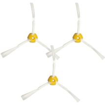 Cepillos Laterales (paquete De 3) Para Irobot Roomba - Serie 600/700 - Amarillo