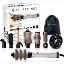 BELLISSIMA Heißluftbürste 8 in 1 1000 W Gold Weiß Keramik 1,8 m Kabellänge