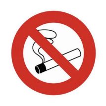 Novap – D141 Disc Panel 300mm – No Smoking Sign – Complies with Regulations
