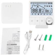Jeffergarden Thermostat Wifi Ty, Contrôleur Électrique Intelligent Programmable Pour Le Chauffage, Pour Usage Domestique