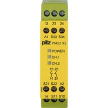 Relè Di Sicurezza Pnoz X2 24vac/dc 2n/o Pilz 2 Na (l X A X P) 22.5 X 87 X 121 Mm 1 Pz.