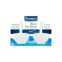 Bloc Wc Starwax Eau Bleue Nettoyant Anti-tartre 40g - Starwax