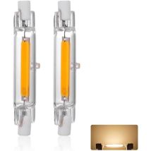 R7s 78 Mm 10-w-led-lampe, Warmweiß (3000 K), 1500 Lm, Entspricht Einer 20-w-halogenlampe (j78), Dimmbar, 360° Linearer Abstrahlwinkel, 10-w-r7s-78-mm-