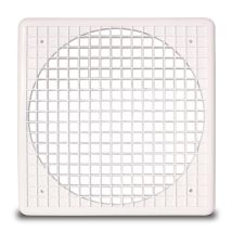 Vortice – LGK-Vent Protective Grille – UV-Resistant Synthetic Material – White Finish – Compatible with Wall-Mounted Fans