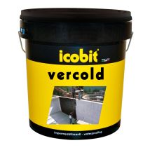 Kalter bituminöser Asphalt wasserdichtem Schutz – ICOBIT VERCOLD – 10 Kg – Bitumenpolymermembranen – Zementkompatibel