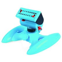 Irrigatore Oscillante Expert – 16 Ugelli – Area Irrigazione Fino a 240 m² – Plastica Alta Qualità – Giardino e Piscine