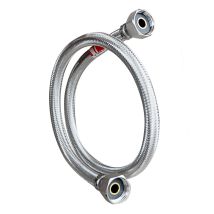 Isoflex - Tubo In Acciaio Inox Diametro Interno 13mm F/f 3/4' - 20/27 - Lunghezza 200cm