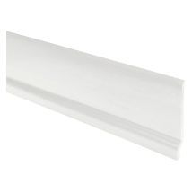 Battiscopa Resina Espansa 65 X 9 Mm - Noce Scuro- 10 Pezzi - Colorea