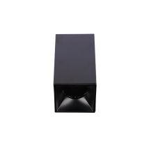Plafonnier Anovi Universal Led 120mm Wiz Pro Rgb+tw Carré Noir Mat - Europole - 29011028