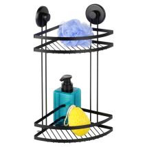 Carrello Doccia Bathroom Solutions Nero 25 X 18 X 37 Cm Metallo