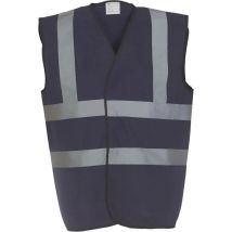 Ropa De Protección Yoko Hvw100 Alta Visibilidad Cierre Velcro
