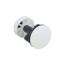 Tapón De Repuesto Universal Para Desagüe De Aguas Residuales Con Tapón Automático, Color Blanco Mate Cgs T007l.33 Blanco Mate