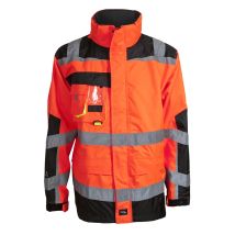 Elka - Visible Xtreme Warnschutz Parka 086004r Orange/black Gr. 5xl