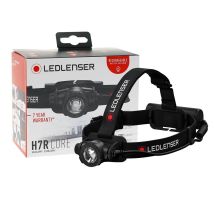 Ledlenser – H7R CORE Rechargeable Headlamp – 1000 Lumens – IP67 Waterproof – Adjustable Beam – 259g – Magnetic Charging Cable