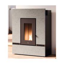 Cadel Stufa A Pellet Mithos Plus 14 Ps Pietra Serpentino 13,7 Kw