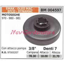 Pignone Emak Motore Motosega 970 980 981 3/8' Denti 7 004597