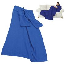 Couverture Bleue Polaire À Manches Aidapt Vm936ea