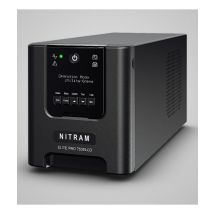 Onduleur De Bureau Avec Lcd 750va 675w 6 Prises Elite Pro 750elcd Nitram