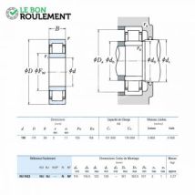 Roulement À Rouleaux Cylindriques Nu1022-nsk