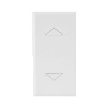 Commutatore Pulsante A Bascula A 3 Posizioni S44 Bianco Ave Whitek 446053bs